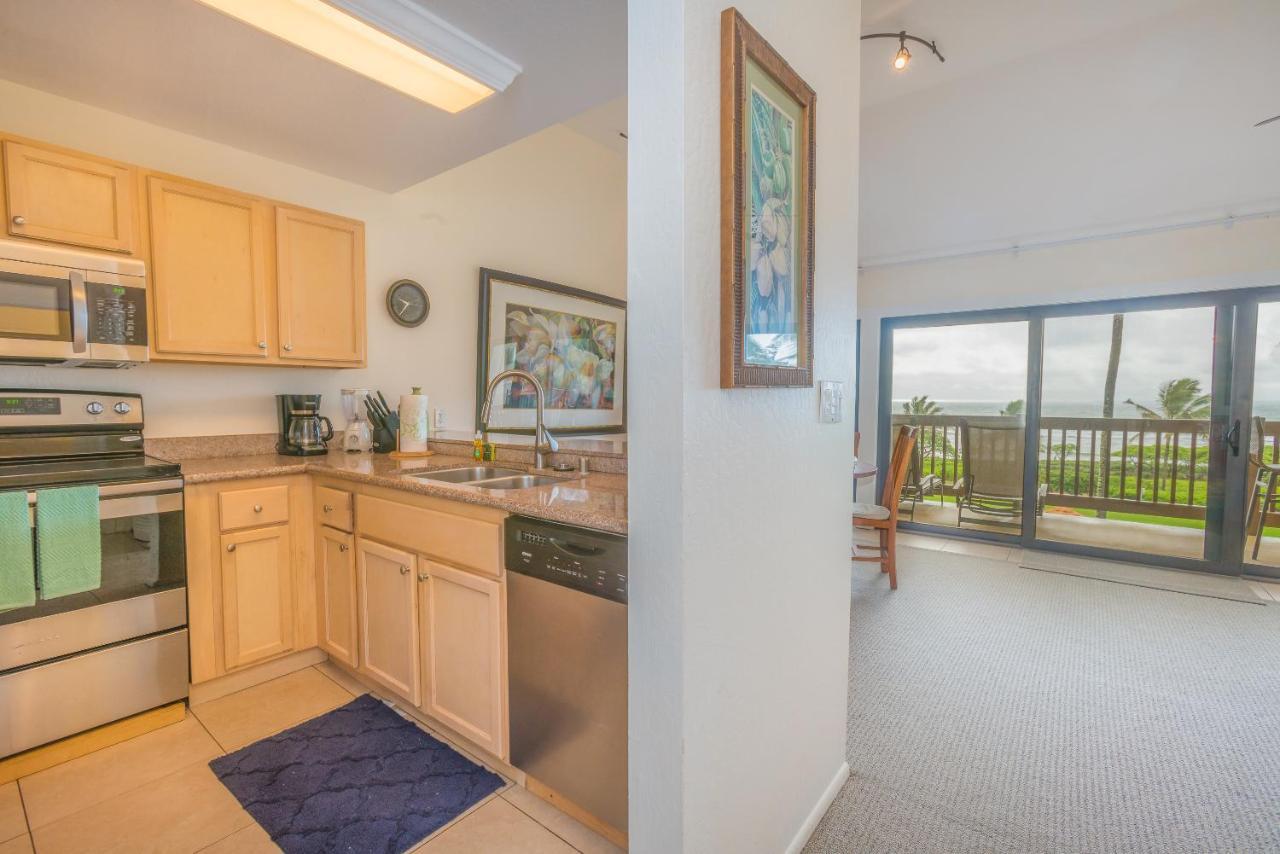Oceanfront 1 Bedroom Condo At Kaha Lani Kl309 Kapa'a Esterno foto